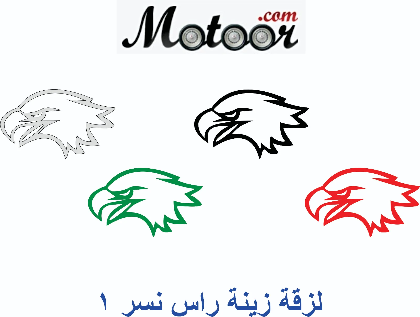 لزقة زينة راس نسر 1
