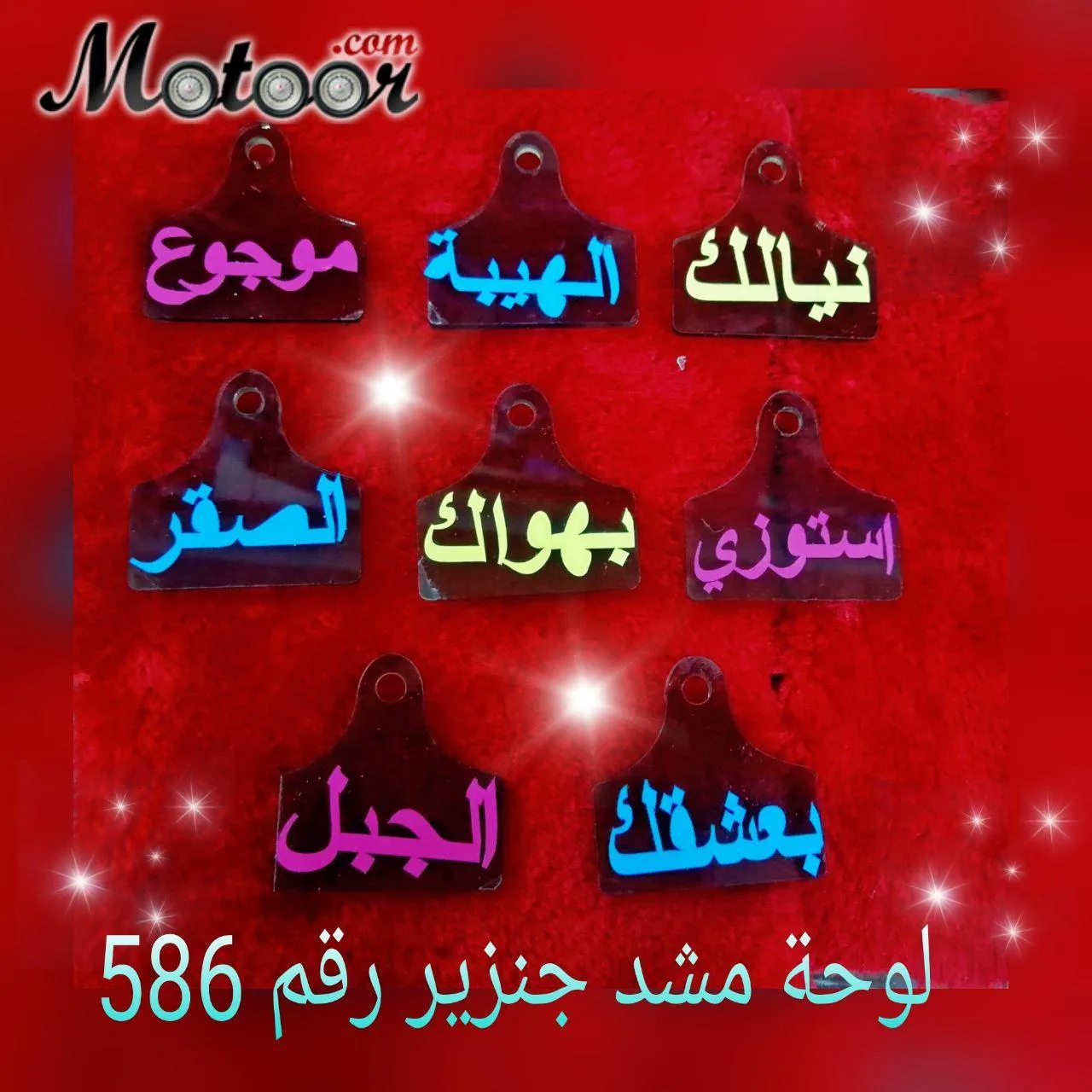 لوحة مشد جنزير رقم 586